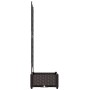Jardinera con enrejado Marrón 40x40x125,5 cm von , Töpfe und Pflanzgefäße - Ref: Foro24-42002812, Preis: 35,26 €, Rabatt: %