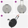 Base de Parasol con Ruedas y Mango Negro Granito 29 kg Redonda | Foro24.es | Tu tienda online para hogar, jardín y más Foro24.es