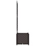 Macetero de Jardín con Enrejado Marrón 40x40x143 cm by , Pots and planters - Ref: Foro24-42002813, Price: 48,59 €, Discount: %