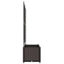 Macetero con trellis 2 pcs Marrón 80x40x143 cm de , Maceteros y jardineras - Ref: Foro24-42002815, Precio: 64,95 €