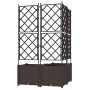 Macetero de Jardín con Treillis 3 pcs Marrón 80x80x143 cm | Foro24.es | Tu tienda online para hogar, jardín y más Foro24.es
