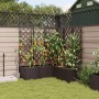 Macetero de Jardín con Trellis 5 pcs Marrón 120x120x143 cm von , Töpfe und Pflanzgefäße - Ref: Foro24-42002820, Preis: 162,67...