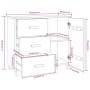 Aparador HAMAR madera maciza de pino blanco 90x40x80 cm de vidaXL, Aparadores - Ref: Foro24-340429, Precio: 171,98 €, Descuen...