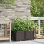 Maceteros de Jardín con Sistema de Riego 2 pcs Marrón | Foro24.es | Tu tienda online para hogar, jardín y más Foro24.es
