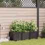 Jardineras  con sistema de riego 3 pcs Marrón | Foro24.es | Tu tienda online para hogar, jardín y más Foro24.es
