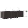 Jardineras  con sistema de riego 3 pcs Marrón | Foro24.es | Tu tienda online para hogar, jardín y más Foro24.es