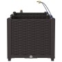 Maceteros de Jardín con Sistema de Riego 2 pcs Marrón | Foro24.es | Tu tienda online para hogar, jardín y más Foro24.es