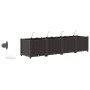 Macetas de jardín  con sistema de riego 4 pcs Marrón | Foro24.es | Tu tienda online para hogar, jardín y más Foro24.es