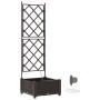 Maceteros de jardín  con sistema de riego marrón | Foro24.es | Tu tienda online para hogar, jardín y más Foro24.es