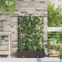 Maceteros con sistema de riego 2 piezas Marrón de , Maceteros y jardineras - Ref: Foro24-42002827, Precio: 81,84 €