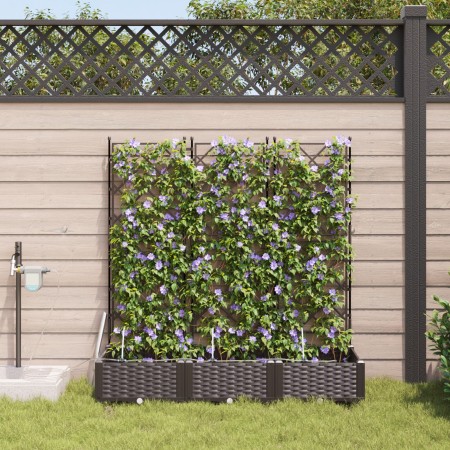 Maceteros de Jardín  con Sistema de Irrigación 3 pcs Marrón | Foro24.es | Tu tienda online para hogar, jardín y más Foro24.es