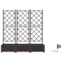 Maceteros de Jardín  con Sistema de Irrigación 3 pcs Marrón | Foro24.es | Tu tienda online para hogar, jardín y más Foro24.es