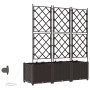 Maceteros de jardín con sistema de riego 3 pcs Marrón von , Töpfe und Pflanzgefäße - Ref: Foro24-42002830, Preis: 122,95 €, R...