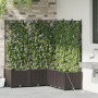 Jardineras  con sistema de riego 5 piezas Marrón | Foro24.es | Tu tienda online para hogar, jardín y más Foro24.es