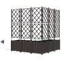 Jardineras  con sistema de riego 5 piezas Marrón | Foro24.es | Tu tienda online para hogar, jardín y más Foro24.es