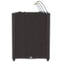 Maceteros de Jardín  con Sistema de Riego 4 pcs Marrón | Foro24.es | Tu tienda online para hogar, jardín y más Foro24.es