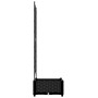 Macetero de Jardín con Celosía Negro 40x40x125,5 cm von , Töpfe und Pflanzgefäße - Ref: Foro24-42002835, Preis: 43,37 €, Raba...