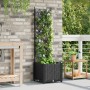 Macetero de Jardín con Enrejado Negro 40x40x143 cm von , Töpfe und Pflanzgefäße - Ref: Foro24-42002836, Preis: 48,59 €, Rabat...