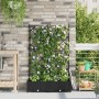 Macetero de Jardín con Rejilla 2 pcs Negro 80x40x125.5 cm by , Pots and planters - Ref: Foro24-42002837, Price: 54,80 €, Disc...
