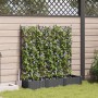 Macetero de Jardín con Enrejado 3 pcs Negro 120x40x125.5 cm | Foro24.es | Tu tienda online para hogar, jardín y más Foro24.es