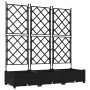 Macetero de Jardín con Enrejado 3 pcs Negro 120x40x125.5 cm | Foro24.es | Tu tienda online para hogar, jardín y más Foro24.es