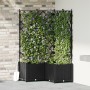 Macetero de Jardín con Enrejado 3 pcs Negro 80x80x143 cm von , Töpfe und Pflanzgefäße - Ref: Foro24-42002841, Preis: 93,22 €,...