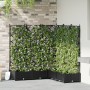 Macetero de Jardín con Trellis 5 pcs Negro 120x120x125.5 cm von , Töpfe und Pflanzgefäße - Ref: Foro24-42002842, Preis: 122,3...