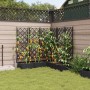 Macetero de Jardín con Trellis 5 pcs Negro 120x120x125.5 cm von , Töpfe und Pflanzgefäße - Ref: Foro24-42002842, Preis: 122,3...