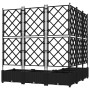 Macetero de Jardín con Trellis 5 pcs Negro 120x120x125.5 cm von , Töpfe und Pflanzgefäße - Ref: Foro24-42002842, Preis: 122,3...
