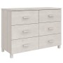 HAMAR sideboard solid white pine wood 113x40x80 cm by vidaXL, Sideboards - Ref: Foro24-340449, Price: 136,06 €, Discount: %