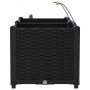 Maceteros de jardín  con sistema de riego 2 piezas Negro | Foro24.es | Tu tienda online para hogar, jardín y más Foro24.es