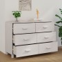 HAMAR Sideboard aus massivem weißem Kiefernholz 113x40x80 cm von vidaXL, Sideboards - Ref: Foro24-340449, Preis: 135,90 €, Ra...