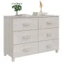 HAMAR Sideboard aus massivem weißem Kiefernholz 113x40x80 cm von vidaXL, Sideboards - Ref: Foro24-340449, Preis: 134,38 €, Ra...