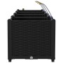 Maceteros de jardín  con sistema de riego 4 pcs Negro | Foro24.es | Tu tienda online para hogar, jardín y más Foro24.es
