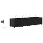 Maceteros de jardín  con sistema de riego 4 pcs Negro | Foro24.es | Tu tienda online para hogar, jardín y más Foro24.es