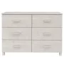 HAMAR Sideboard aus massivem weißem Kiefernholz 113x40x80 cm von vidaXL, Sideboards - Ref: Foro24-340449, Preis: 134,38 €, Ra...