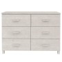 HAMAR Sideboard aus massivem weißem Kiefernholz 113x40x80 cm von vidaXL, Sideboards - Ref: Foro24-340449, Preis: 135,90 €, Ra...