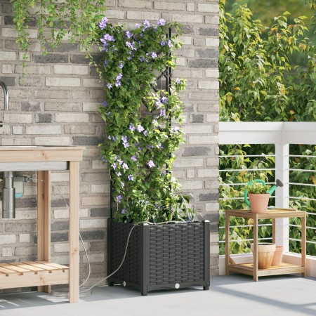 Jardineras  con sistema de riego por agua Negro | Foro24.es | Tu tienda online para hogar, jardín y más Foro24.es
