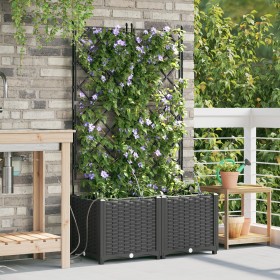 Maceteros de Jardín con Sistema de Irrigación de