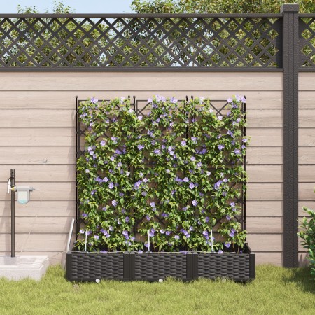 Jardineras  con sistema de riego 3 pcs Negro | Foro24.es | Tu tienda online para hogar, jardín y más Foro24.es