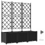 Maceteros de jardín con sistema de riego 3 pcs Negros | Foro24.es | Tu tienda online para hogar, jardín y más Foro24.es