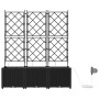Maceteros de jardín con sistema de riego 3 pcs Negros | Foro24.es | Tu tienda online para hogar, jardín y más Foro24.es