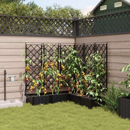 Macetas de Jardín  con Sistema de Irrigación de Agua 5 uds Negro | Foro24.es | Tu tienda online para hogar, jardín y más Foro24.es