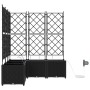 Maceteros de jardín  con sistema de riego 5 pcs Negro | Foro24.es | Tu tienda online para hogar, jardín y más Foro24.es
