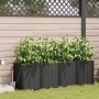 Maceteros de Jardín con Sistema de Riego 4 pcs Negro von , Töpfe und Pflanzgefäße - Ref: Foro24-42002857, Preis: 141,99 €, Ra...