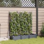 Macetero con enrejado 3 pcs gris 120x40x125.5 cm | Foro24.es | Tu tienda online para hogar, jardín y más Foro24.es