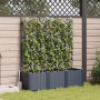 Macetero de jardín con enrejado 3 pcs Gris 120x40x143 cm | Foro24.es | Tu tienda online para hogar, jardín y más Foro24.es