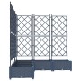 Macetero de Jardín con Rejilla 5 pcs Gris 120x120x125.5 cm de , Maceteros y jardineras - Ref: Foro24-42002865, Precio: 114,01 €