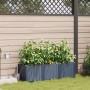 Macetas de jardín  con sistema de riego 3 pcs Gris | Foro24.es | Tu tienda online para hogar, jardín y más Foro24.es