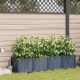 Macetas de Jardín  con Sistema de Riego 4 pcs Gris | Foro24.es | Tu tienda online para hogar, jardín y más Foro24.es